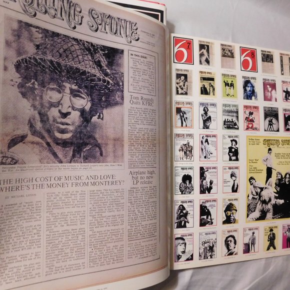 Rolling Stone The Complete Covers 1967-1997 Hard Cover Book & Magazine Insert - Picture 8 of 9